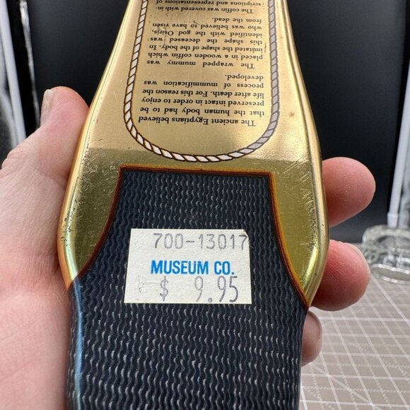 Egyptian Sarcophagus "Hunkydory" Barnsley Canister Co. British Museum Collectibl - Picture 6 of 7